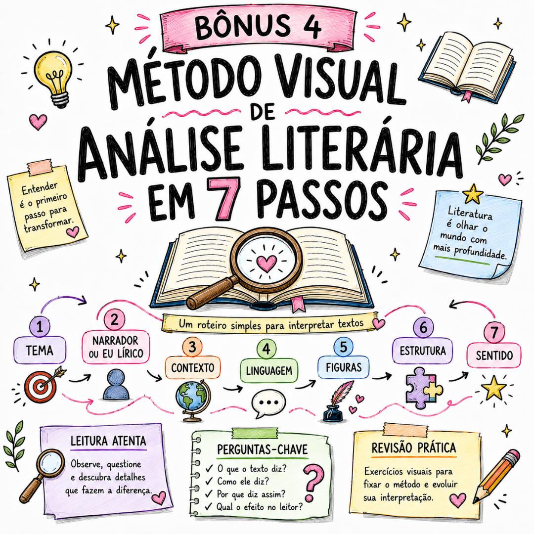 Bônus 4 - Método Visual de Análise Literária em 7 Passos